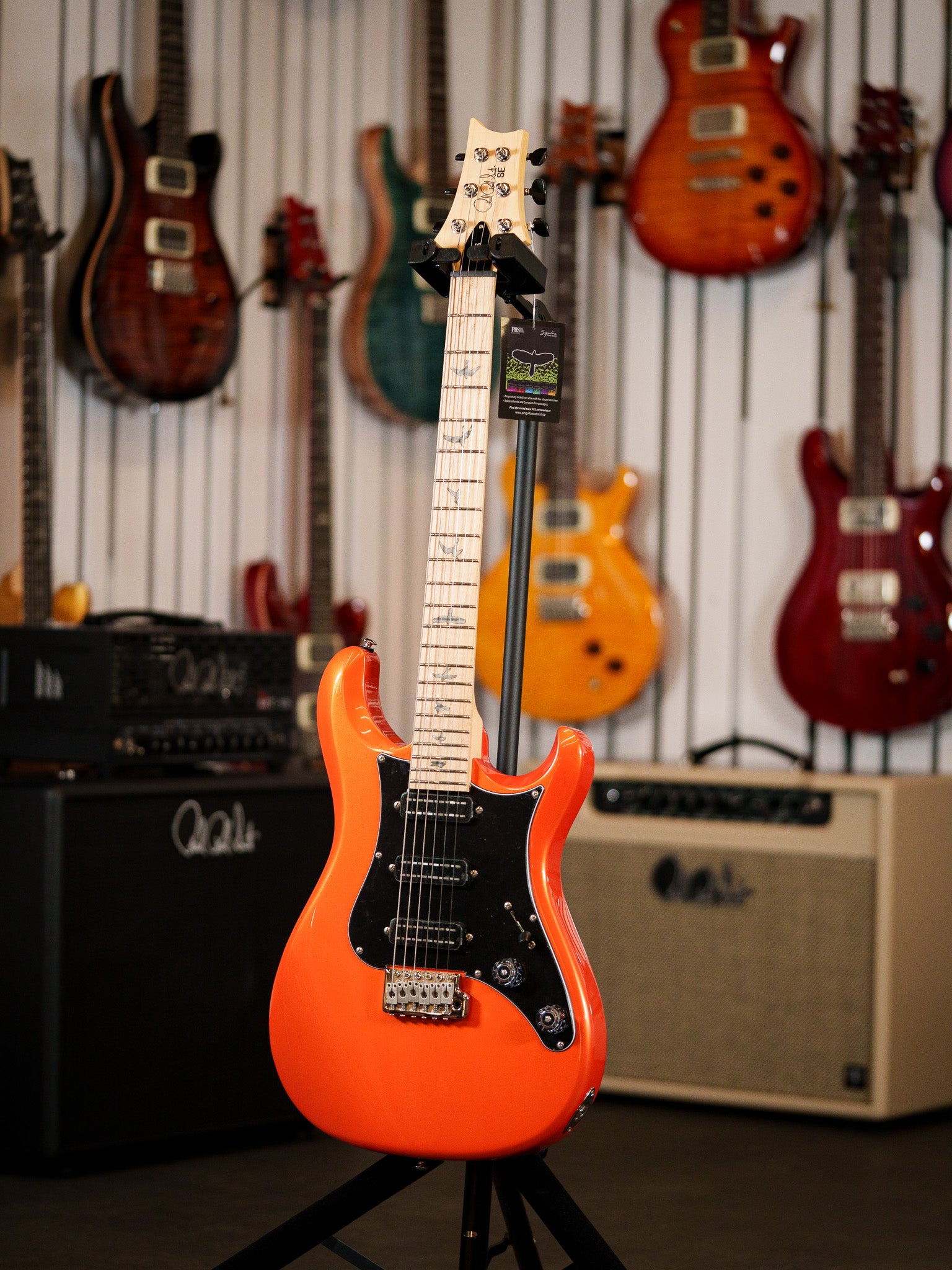 ギター PRS SE NF3 PRS SE NF3 MAPLE METALLIC ORANGE – Tarará Music