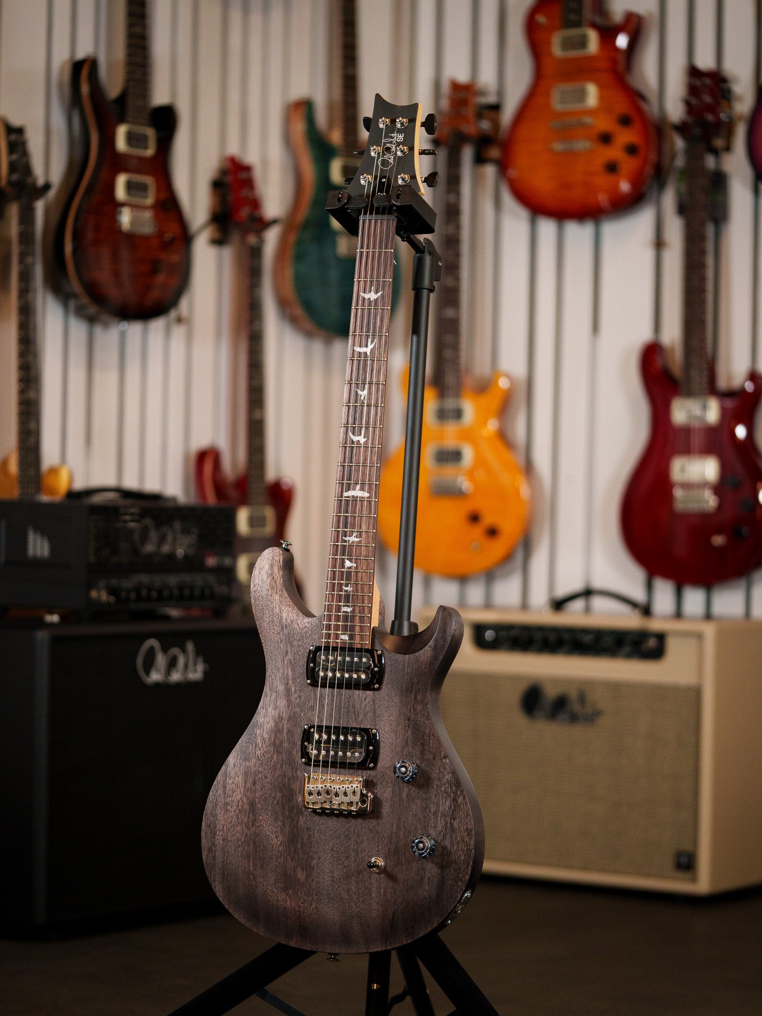 PRS SE CE24 STANDARD SATIN CHARCOAL – Tarará Music