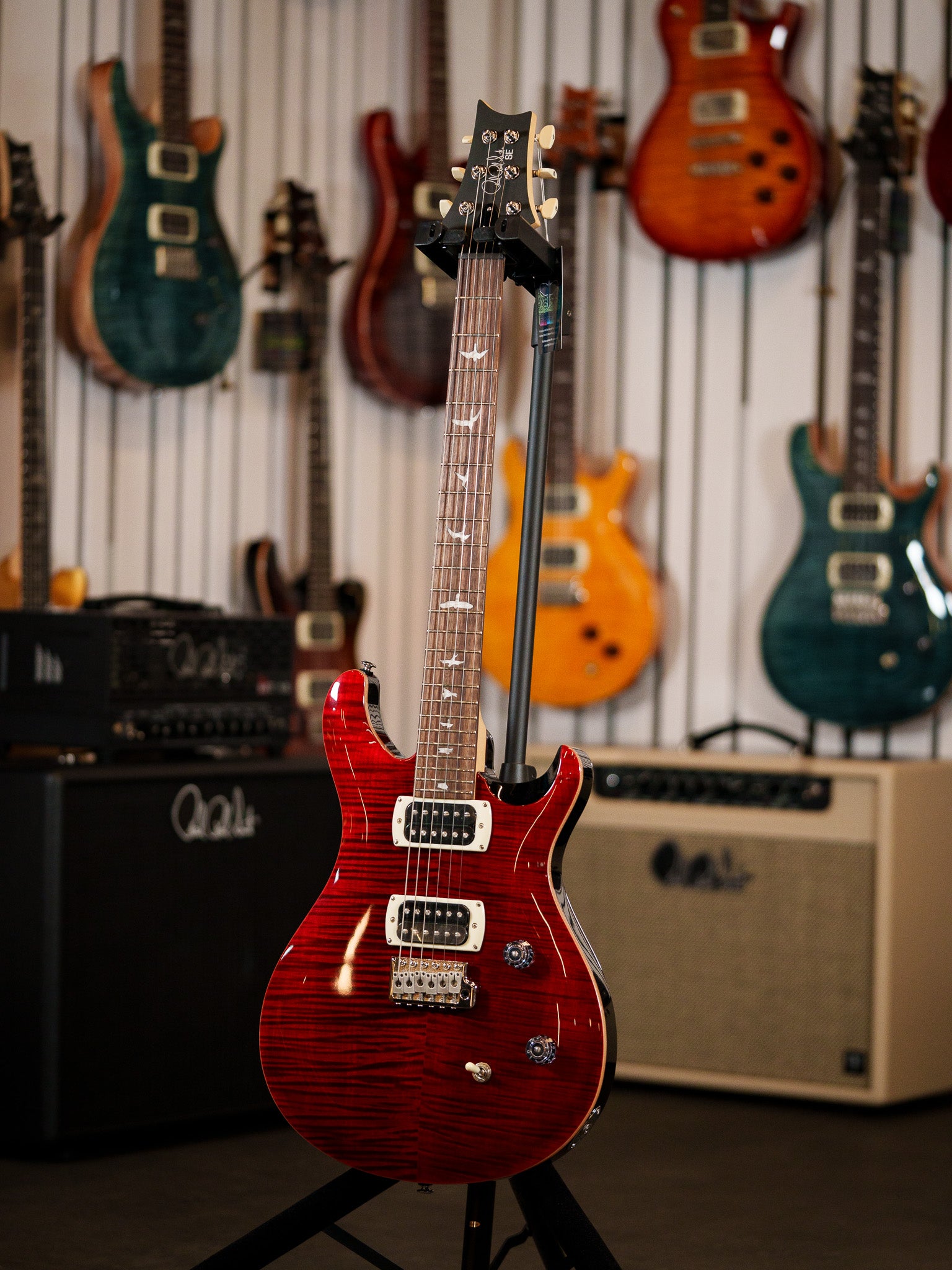 PRS SE CE24 BLACK CHERRY – Tarará Music
