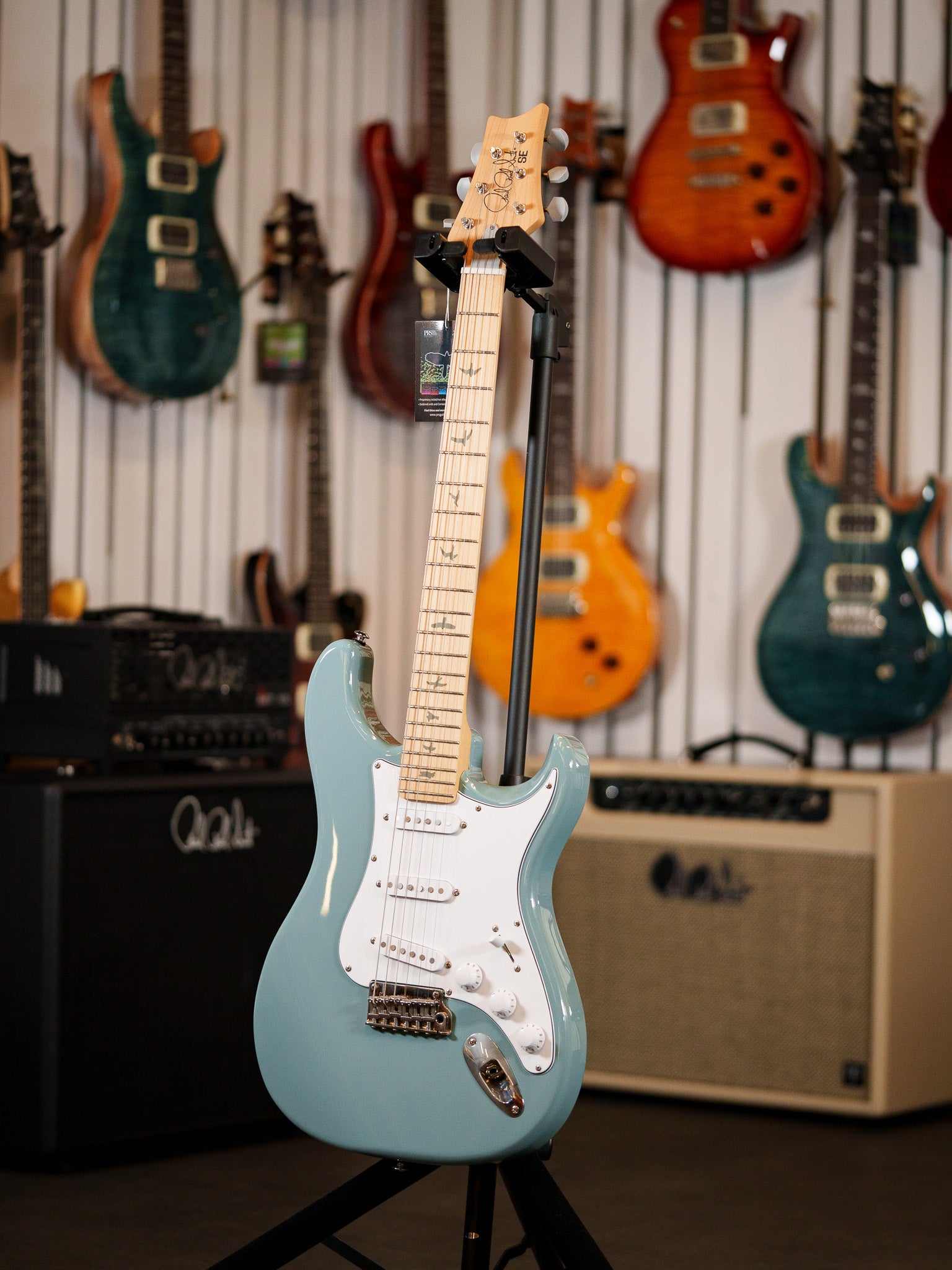 PRS SE SILVER SKY STONE BLUE – Tarará Music