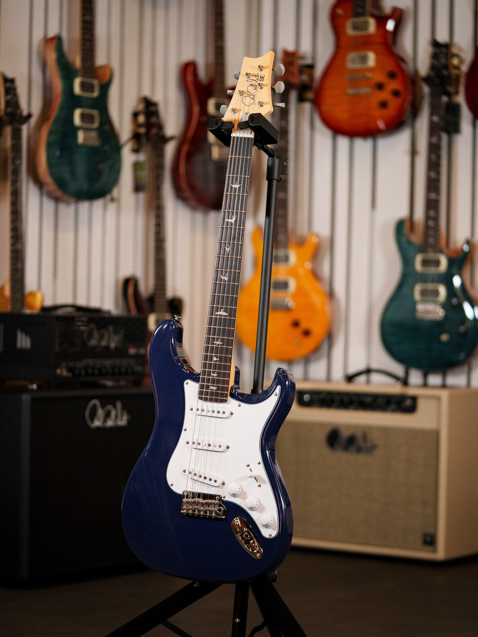 PRS SE SILVER SKY TRAD BLUE – Tarará Music