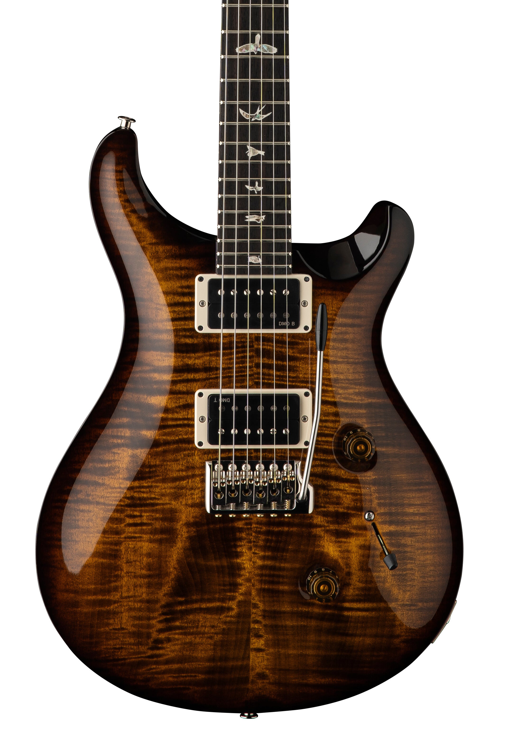PRS CORE CUSTOM 24 BLACK GOLD WRAPAROUND BURST - 10 TOP – Tarará Music