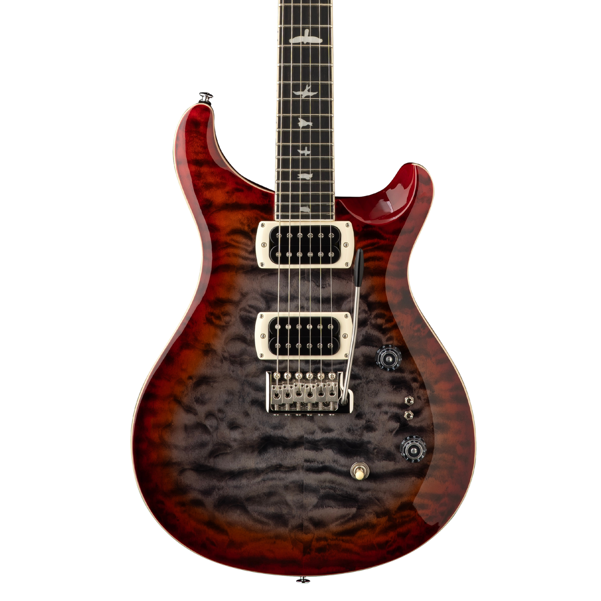 PRS SE CUSTOM 24-08 CHARCOAL CHERRY BURST – Tarará Music