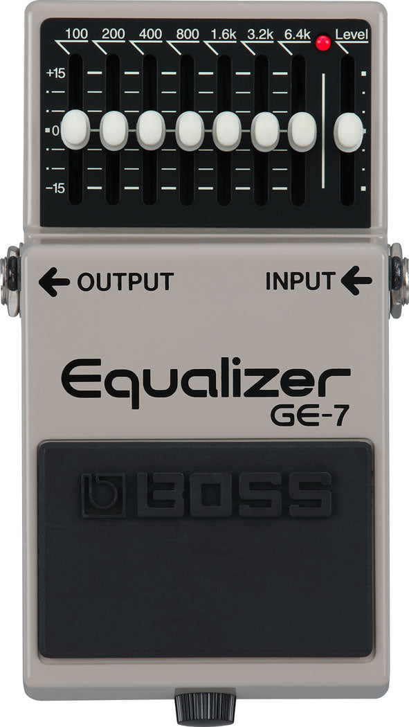ベース BOSS GE-7 Equalizer BOSS GE-7 GRAPHIC EQUALIZER – Tarará Music